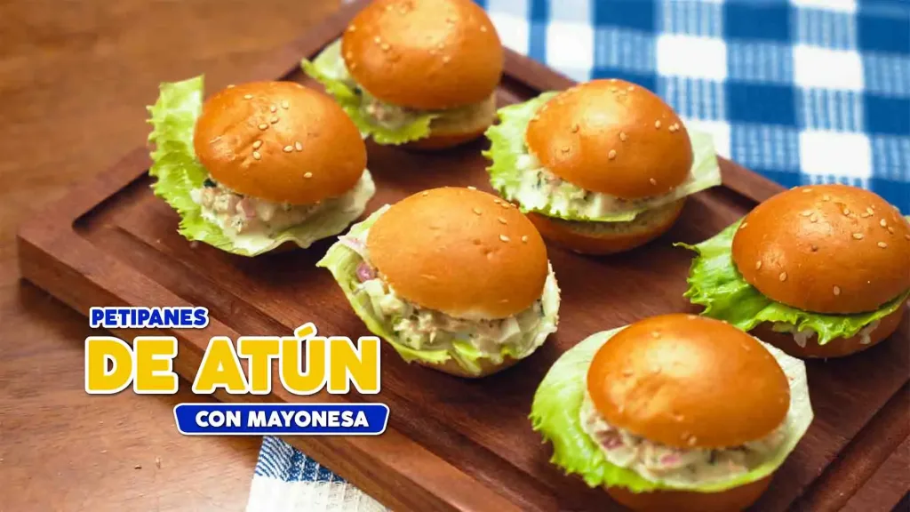 ¡Receta de petipanes de Atún pa’ comer, llevar y compartir!