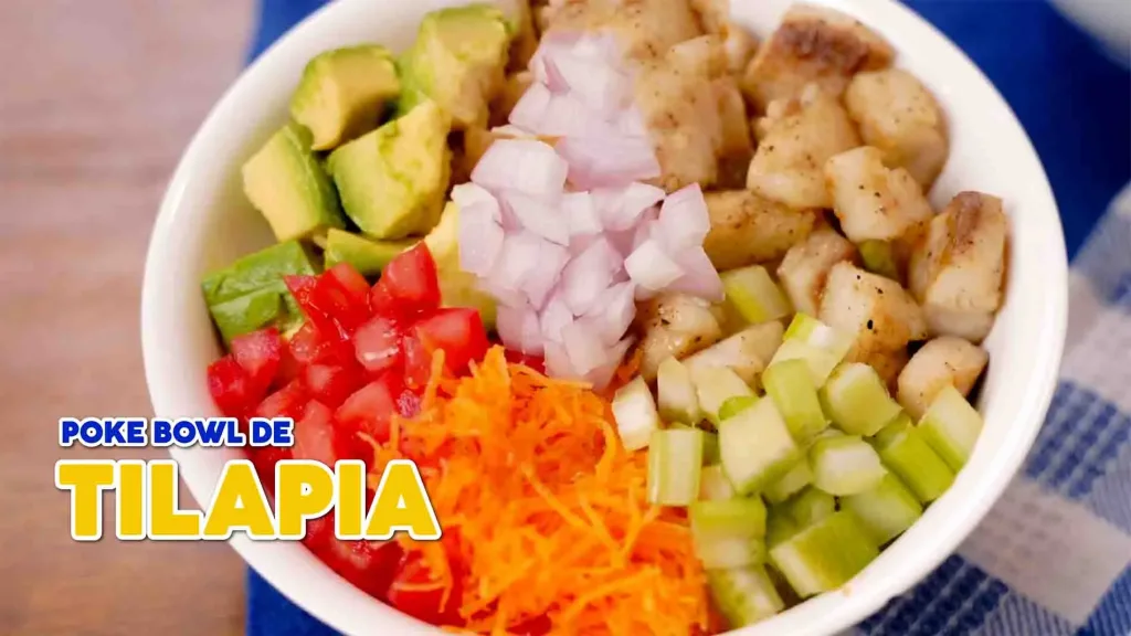¡Receta de Poke Bowl de Tilapia bien taipá!