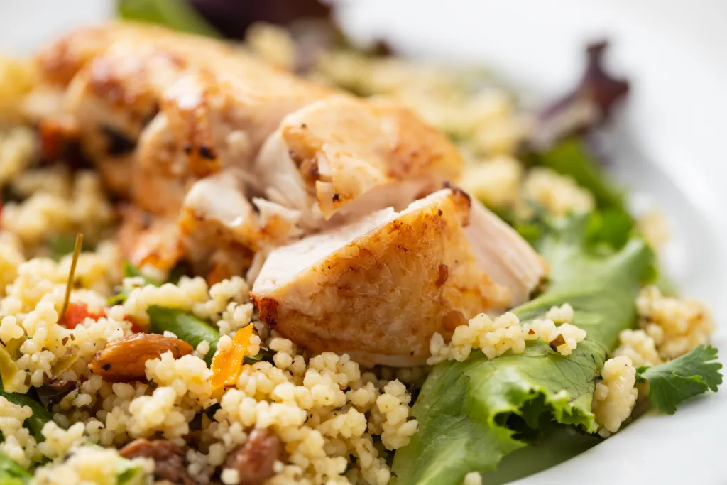 Recetas fáciles y económicas Ensalada de Quinua y Pollo